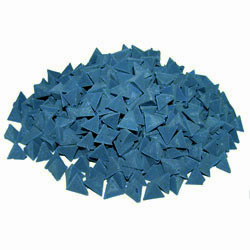 Наполнитель для галтовки OTEC PO 10 V2013 пластик пирамида синяя (средн. шлифовка) 