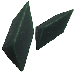 Наполнитель для галтовки   TETRAHEDRON PL-F ACT 25x40 пластик призма (скошенная) грубый (зелёный)