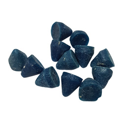 Наполнитель для галтовки   CONE PL -F 30 10x10 (blue) пластик конус очень грубый KAY