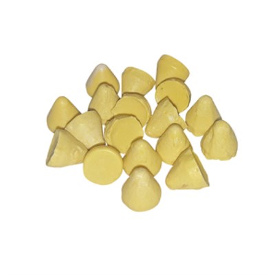 Наполнитель для галтовки   CONE PL - 10х10  ( 1 500 GRIT) пластик желтый конус финишный KAY