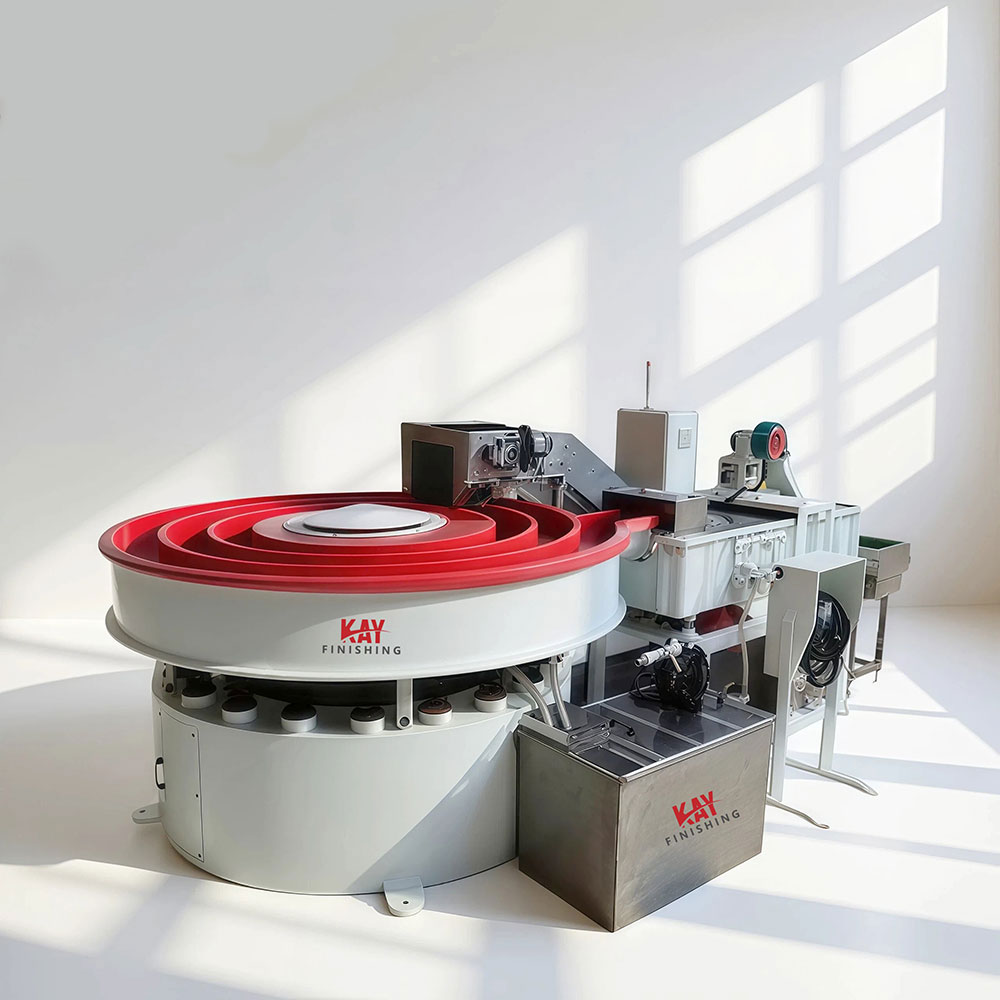 Галтовка вибрационная машина проходная спирального типа, для изделий особой важности